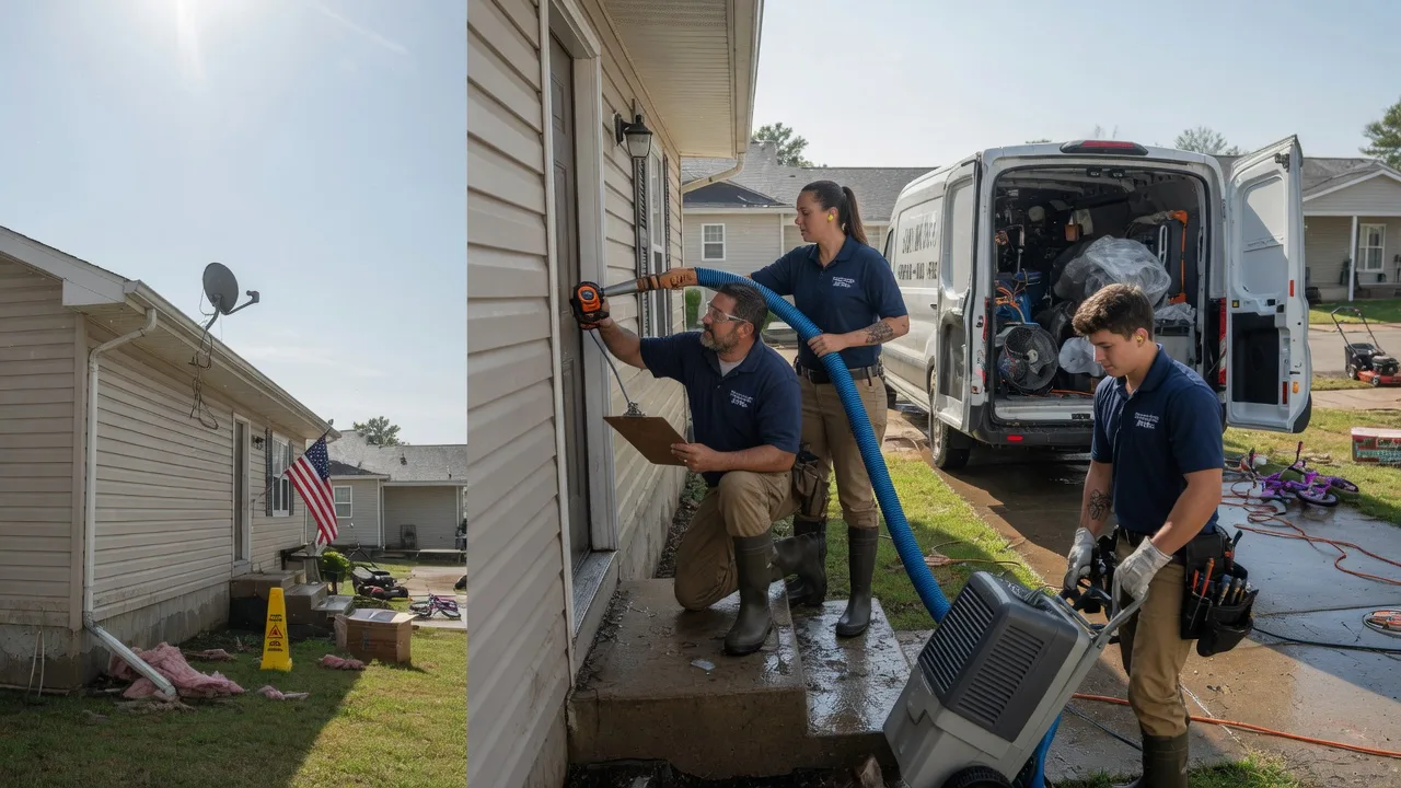 Ceiling Water Damage Restoration in Millfield, OH near me